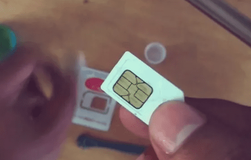 Stains in Sim Card