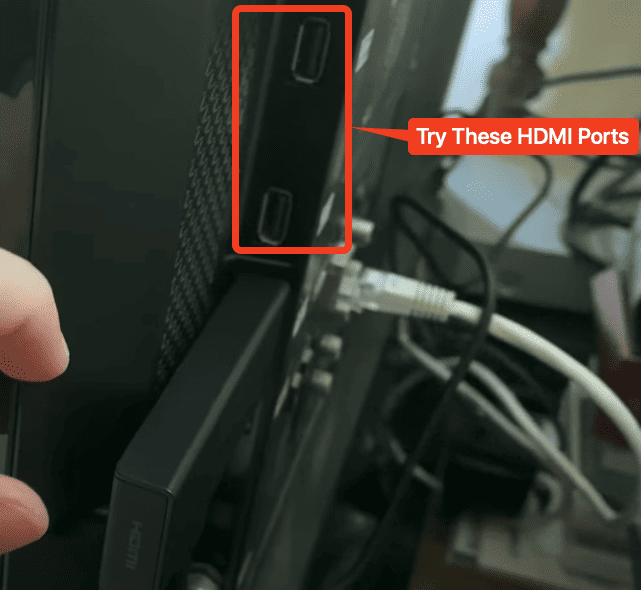 Try Different HDMI Ports