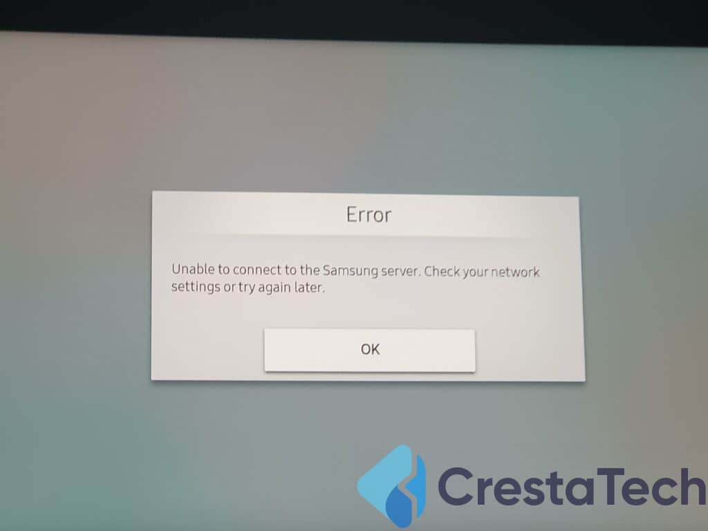 Unable To Connect To Samsung Server? Try These Easy Solutions