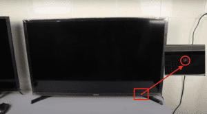 Samsung TV Power Button Front Right