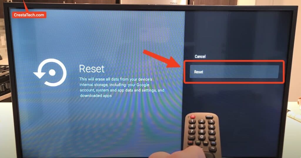 Reset Button Hisense TV